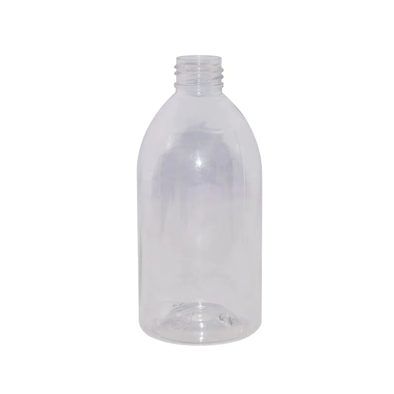 250ml Round Clear Plastic PET Customized Bottle With Mini Trigger Sprayer+CPPET0RQT025024027400024YM