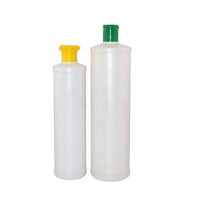 500ml and 900ml Cylinder White Empty Plastic PE Bottle With Customized Printing With Caps+CPPE00RSS03302405200065YM
