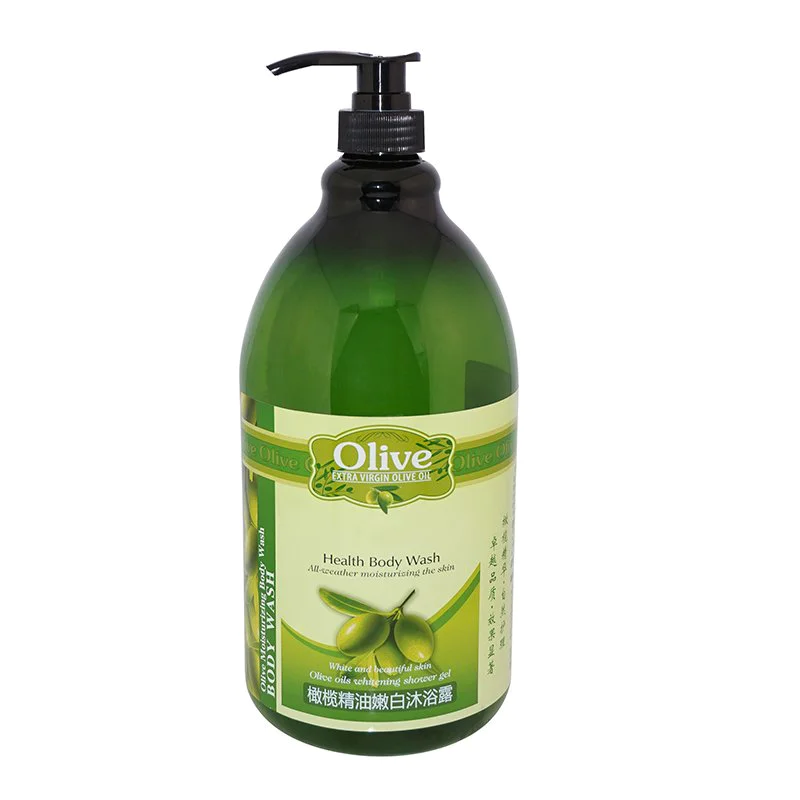 Big round green plastic PET Spray bottle with label for personal care +CPPET0RBT025024021200120YM