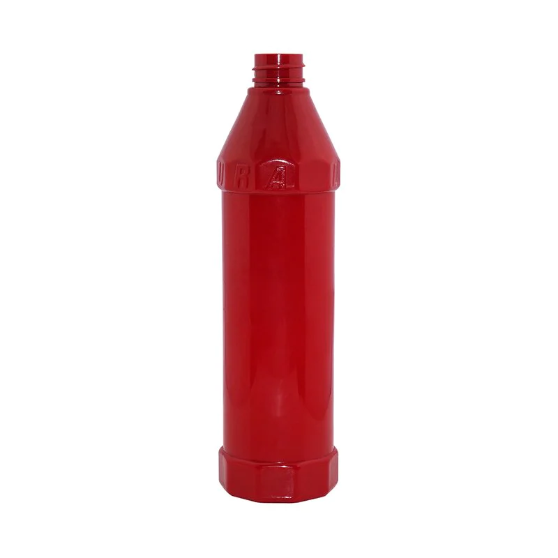 Red plastic PET engraving dispenser bottle with trigger  +CPPET0RSS042028053000141YM