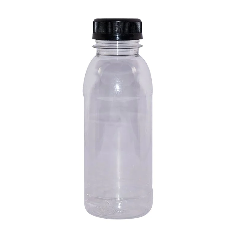 329ml round PET Juice bottle with tamper proof cap+CPPET0SQT024038032900046DS