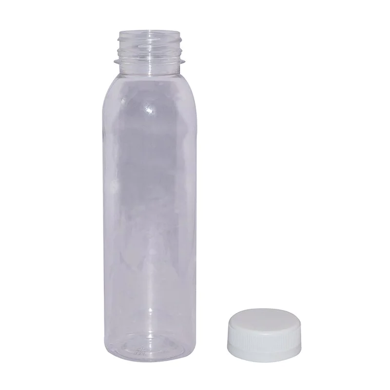 Food grade plastic PET juice bottle with tamper proof cap+CPPET0SQT031038040200049FYD