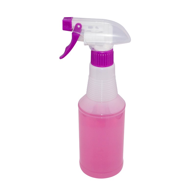 Maker 500ml Empty Round Semi-Transparent White Plastic PET Detergent Bottle With Trigger Sprayer+CPPET0RBT035028052300161XN Detergent bottle image18