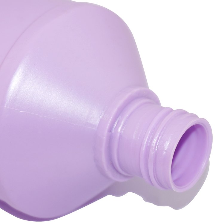 Maker Empty 800ml purple round HDPE plastic dish washing detergent bottle with flip top cap for wholesale Detergent bottle image14