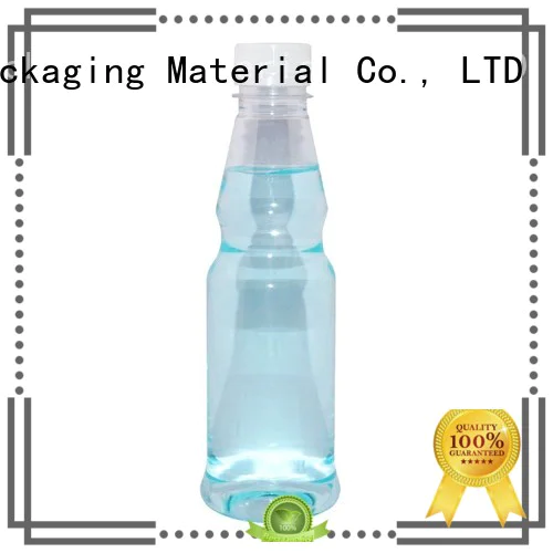 plastic 329ml Maker Brand orange juice bottle