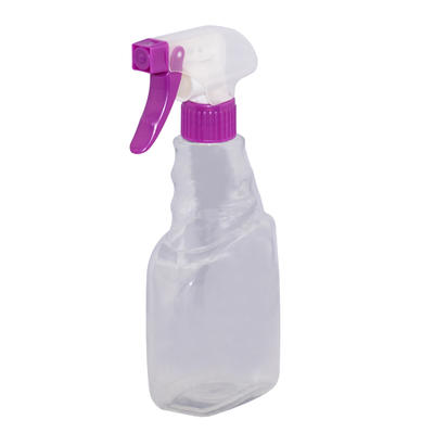400ml and 500ml Transparent PET Empty Detergent Bottle With 28mm Trigger Sprayer
