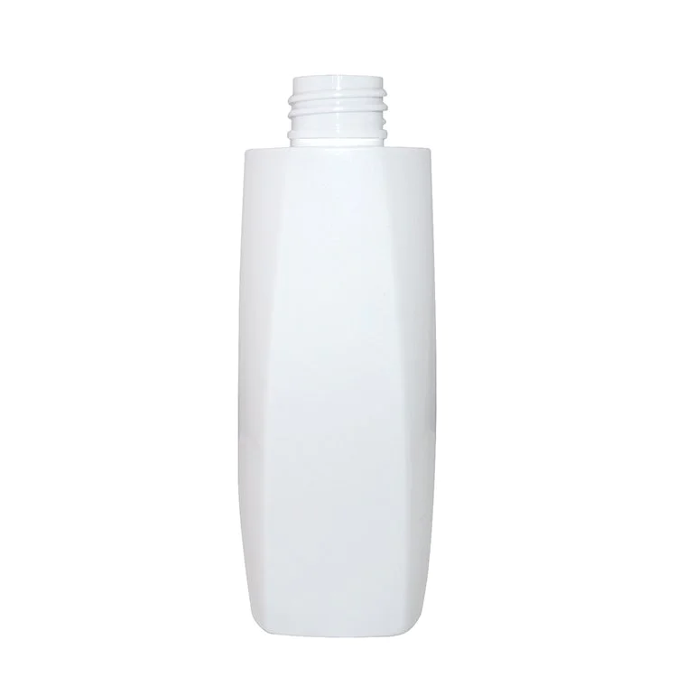 150ml Wholesale white square PET plastic cosmetic empty cream bottle with mist sprayer supplier