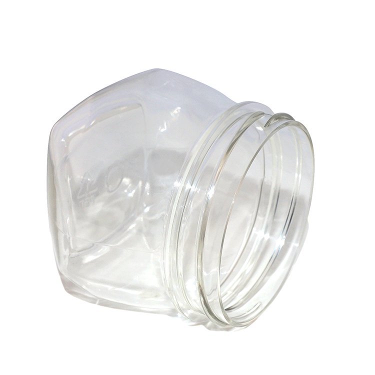 Best price 150ml 180ml plastic clear PET cosmetic cream jar wholesale with lid