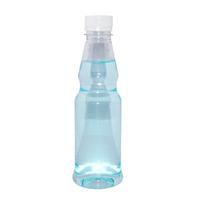 BPA free factory wholesale 300ml empty transparent PET plastic juice bottle with tamper proof cap