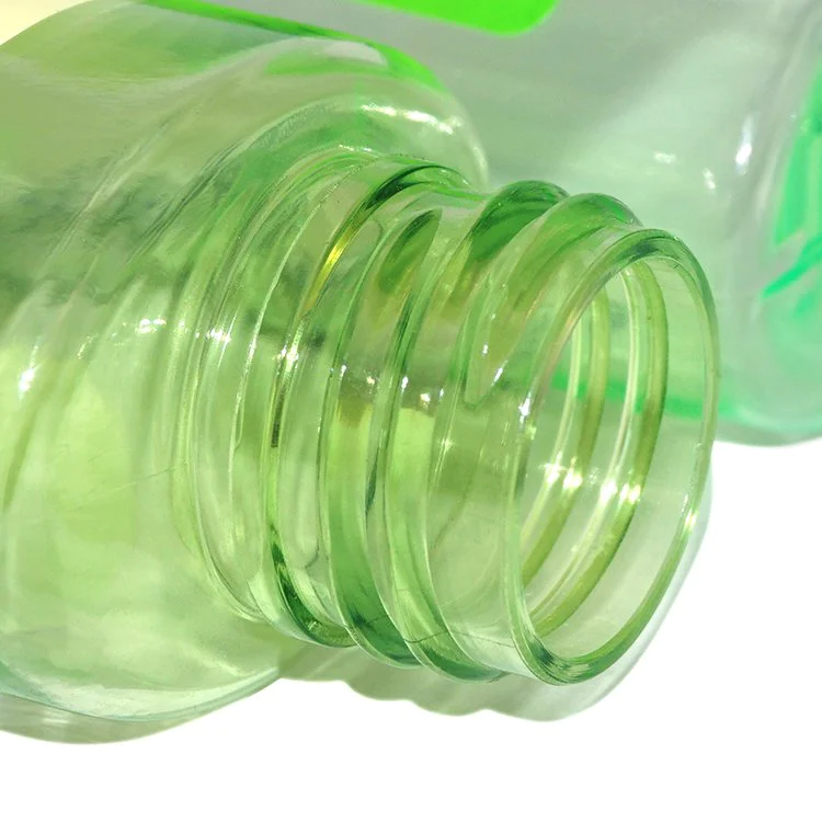 Best price empty 200ml transparent round PET plastic spray bottle for mosquito repellent