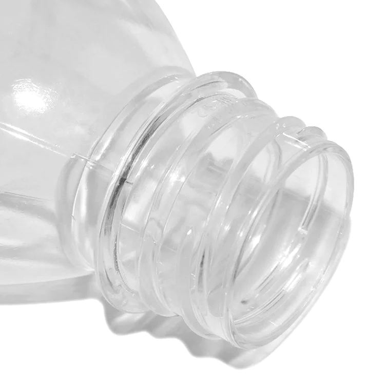 Hot selling 500ml 1200ml Empty transparent round plastic drinking bottle PET water bottles supplier