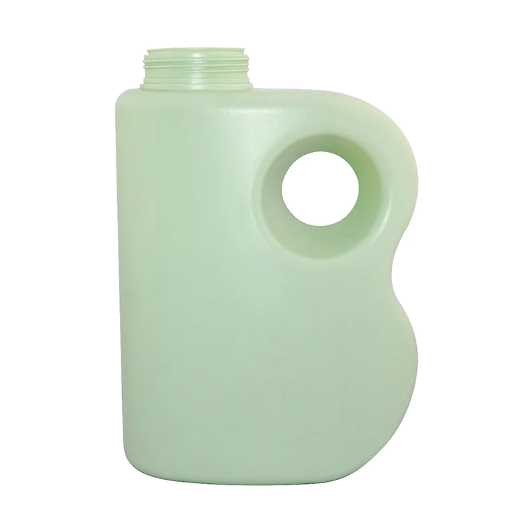 Hot selling 2000ml big capacity HDPE laundry detergent plastic bottle with screw cap for family applies
