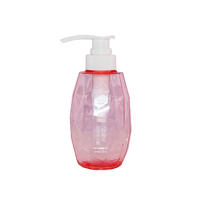 Modern style PETG plastic shampoo bottle with lotion pump+CPPETGRBT042032034000014YM
