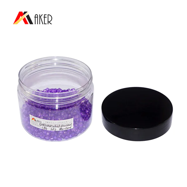 Wholesale PET plastic jar empty round 250ml clear cosmetic cream jar with lid