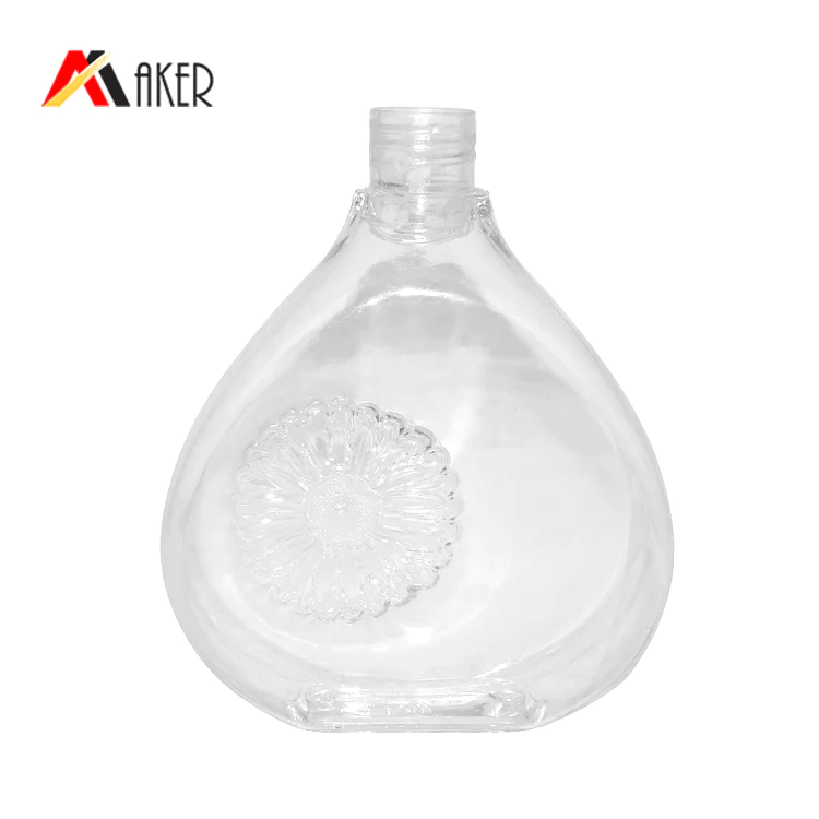 300ml clear plastic shampoo bottle wholesale ball shape PETG packaging bottle with lotion pump