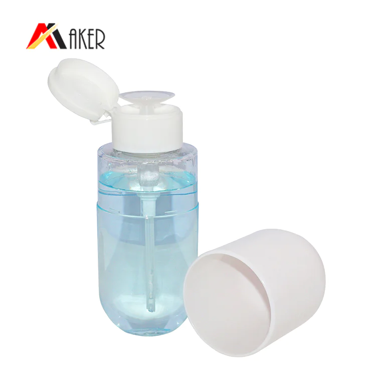 250ml transparent pet plastic lotion bottle best price custom round cosmetic lotion bottle supplier with flip top pump cap