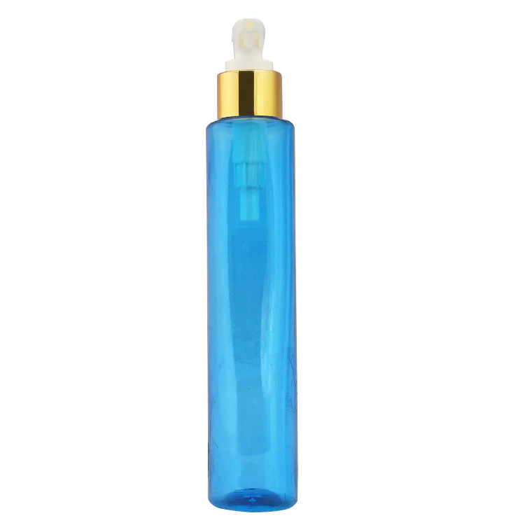 Hot selling PET plastic lotion bottle empty 200ml cosmetic oil makeup remover bottle with pump
