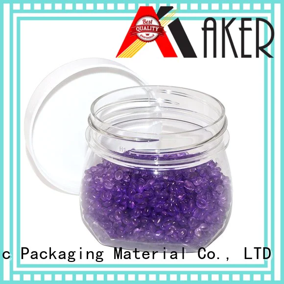 Custom cosmetic 535ml plastic jars Maker opaque