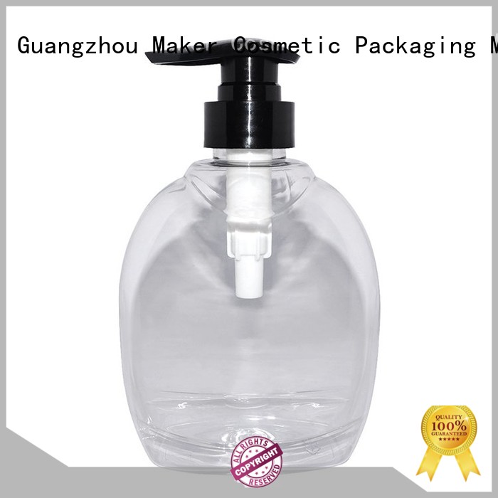 Maker Brand plastic lid cosmetic bottle silk factory