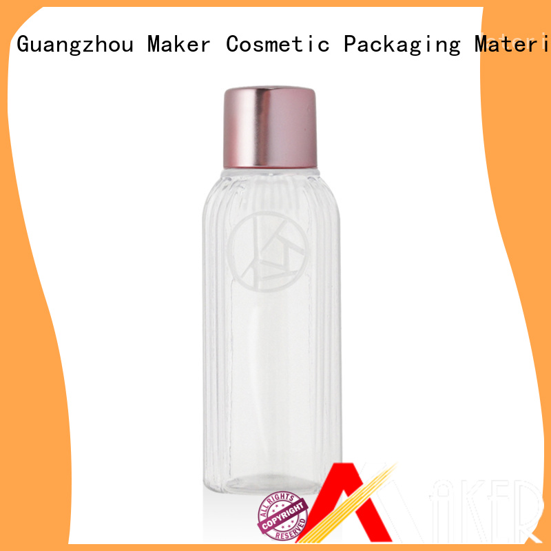 Maker aluminum plastic travel bottles flip for sale