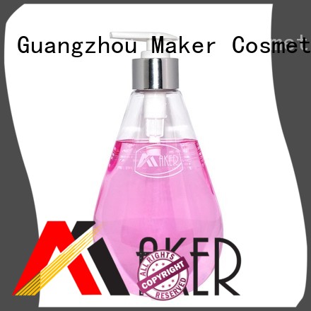 Quality Maker Brand pump bottle shampoo